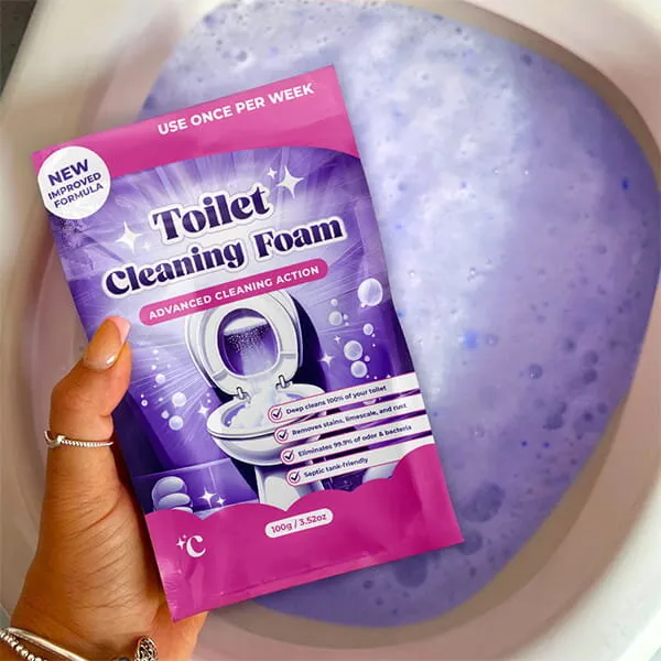 FizzClean Verpackung und Anwendung